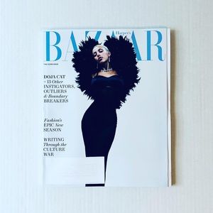 Magazine - White Cover with Blue Logo